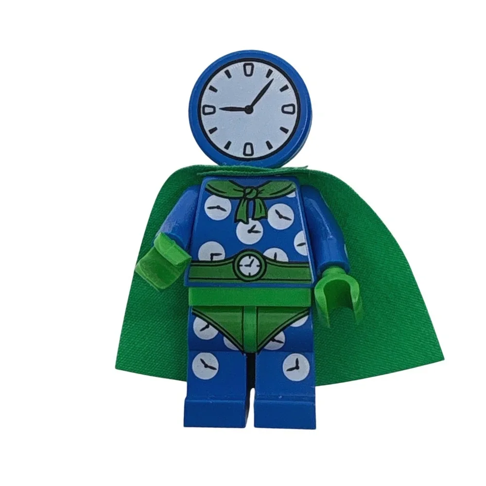 Lego Clock King Minifigure Batman Movie Series 2 Collectible 71020 Blue Green